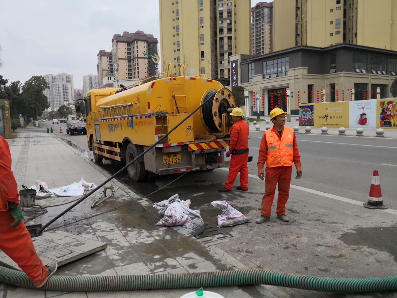 玄武排污管道清淤-管道清洗